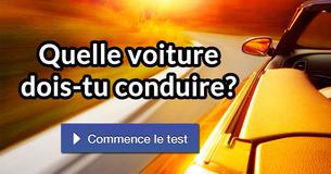 Quelle voiture dois-tu conduire?