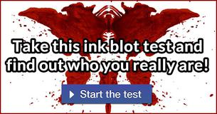 Take this ink blot test and find out who you really are!
