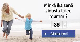 Minkä ikäisenä sinusta tulee mummi?