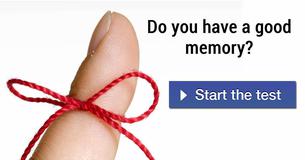 Do you have a good memory?