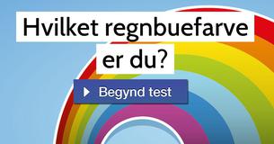 Hvilket regnbuefarve er du?