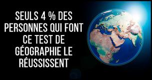 Seulement 4% de la population est capable de réussir ce test de géographie !
