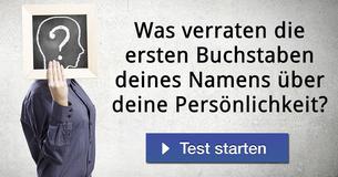 Was verraten die ersten Buchstaben deines Namens über deine Persönlichkeit?
