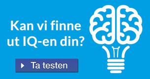 Kan vi finne ut IQ-en din?