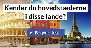 Kender du hovedstæderne i disse lande?