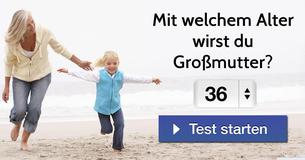 Mit welchem Alter wirst du Großmutter?