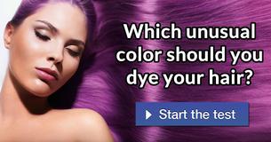 Which unusual color should you dye your hair?