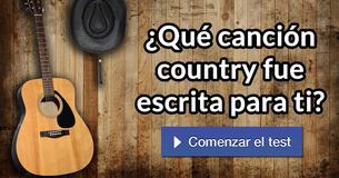 ¿Qué canción country fue escrita para ti?