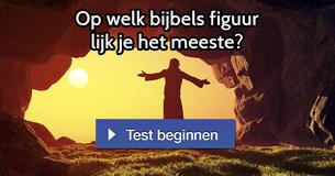 Op welk bijbels figuur lijk je het meeste? 