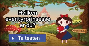 Hvilken eventyrprinsesse er du?