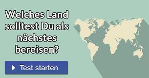 Welches Land solltest Du als nächstes bereisen? 