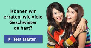 Können wir erraten, wie viele Geschwister du hast?