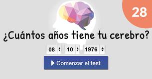 ¿Cuántos años tiene tu cerebro?