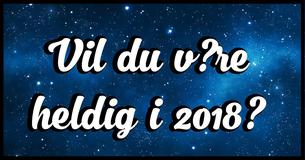 Vil du være heldig i 2018?