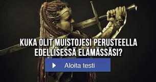 Kuka olit muistojesi perusteella edellisessä elämässäsi?