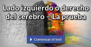 Lado izquierdo o derecho del cerebro – La prueba