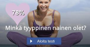 Minkä tyyppinen nainen olet?