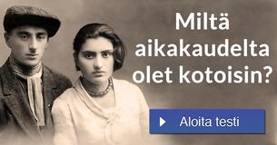 Miltä aikakaudelta olet kotoisin?